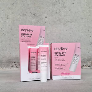 DEPILÈVE Intimate Folisan - 6 x 15 ml Display **NEW DESIGN**